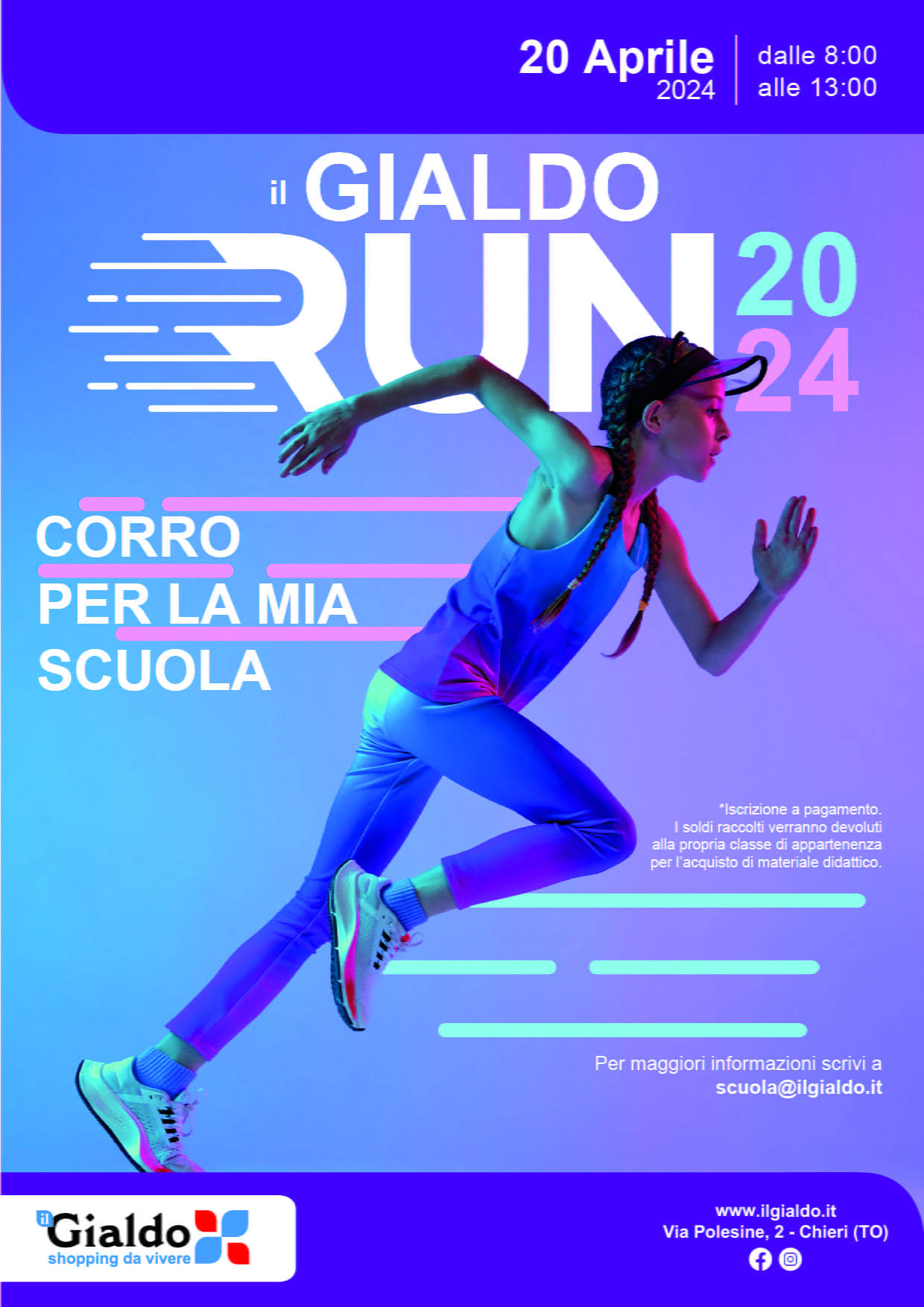 III edizione Gialdo Run - Corro per la mia Scuola - 20 aprile 2024